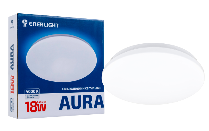 CВІТИЛЬНИК СТЕЛЬОВИЙ ENERLIGHT AURA 18ВТ 4000К